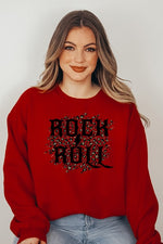 Rock and Roll Leopard Sweatshirt