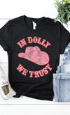 Retro In Dolly We Trust Graphic Tee